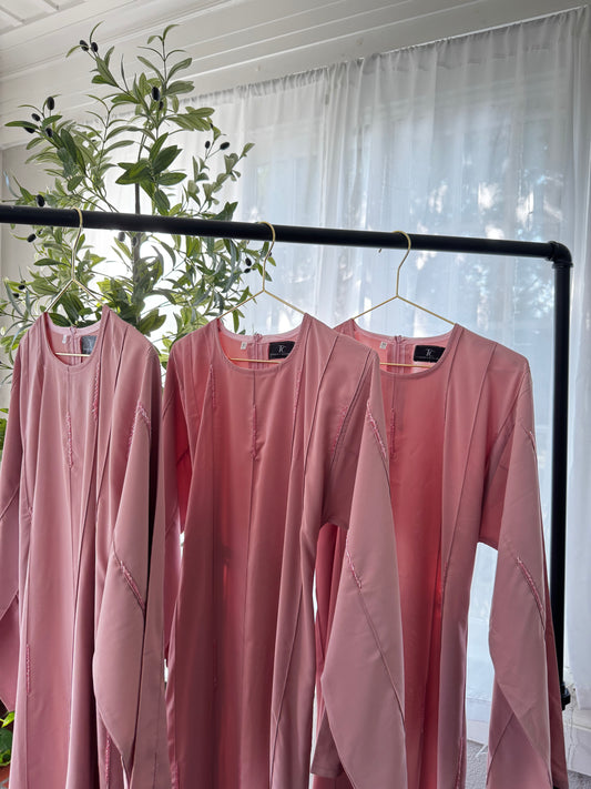 Dusty Rose Leena Dress