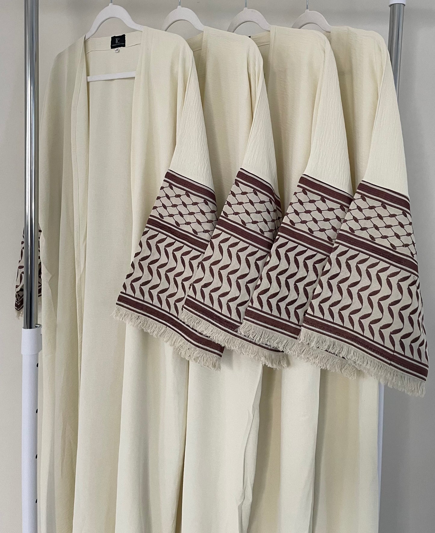 Brown Kuffiyeh Abaya