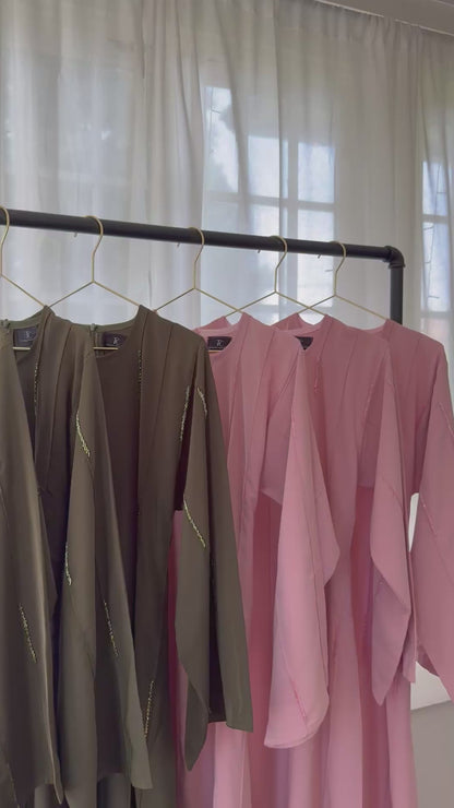 Dusty Rose Leena Dress